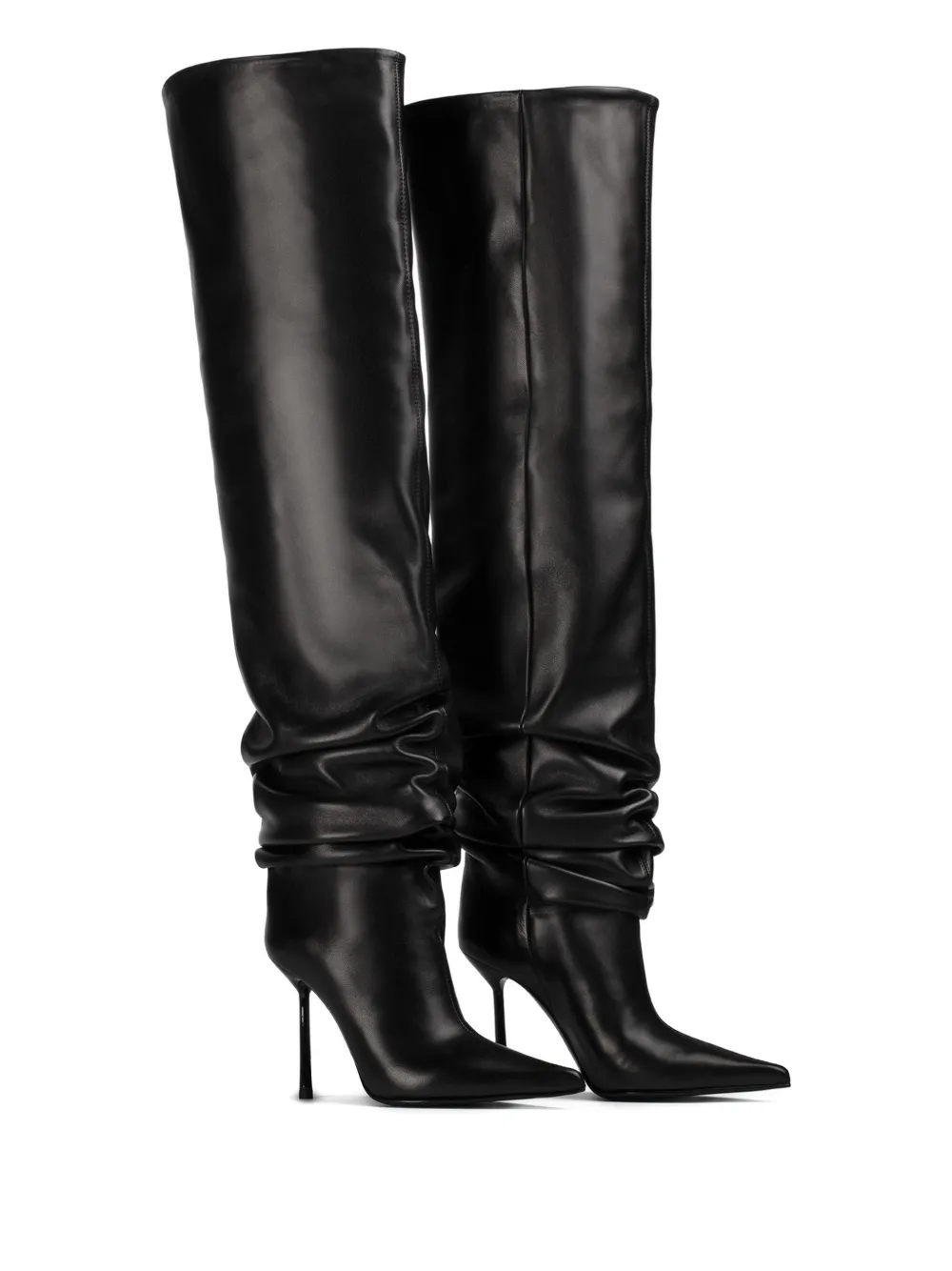 Le Silla BELLA THIGH-HIGH BOOT 100 mm Zwart
