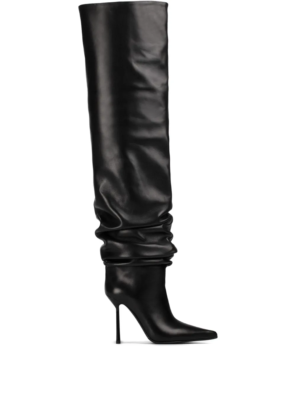 Le Silla BELLA THIGH-HIGH BOOT 100 mm Zwart