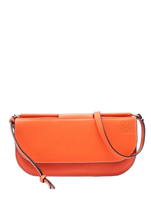 Loewe Pre-Owned 2018 Leather Gate Pochette crossbody bag