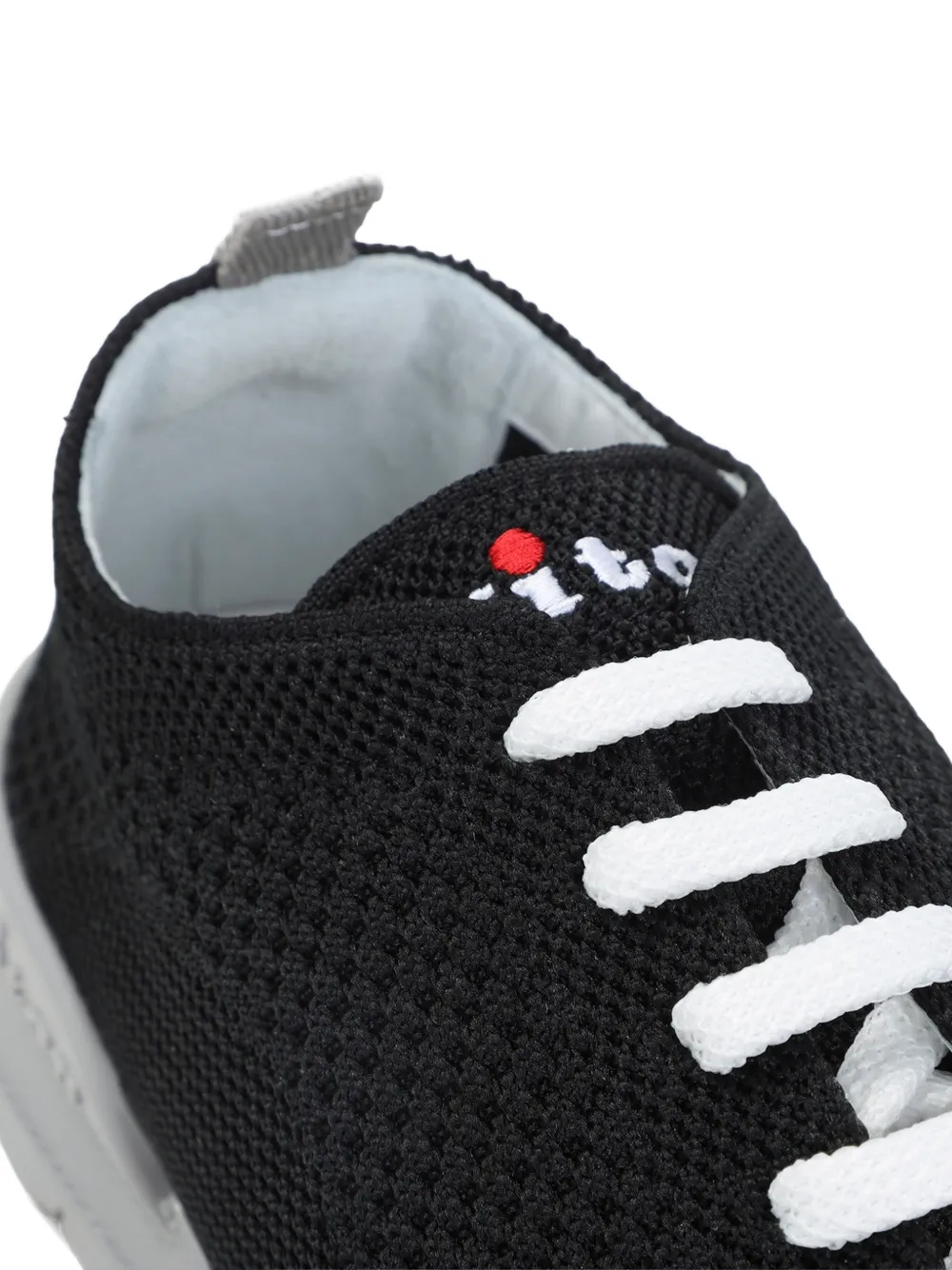 Kiton Gebreide sneakers Zwart
