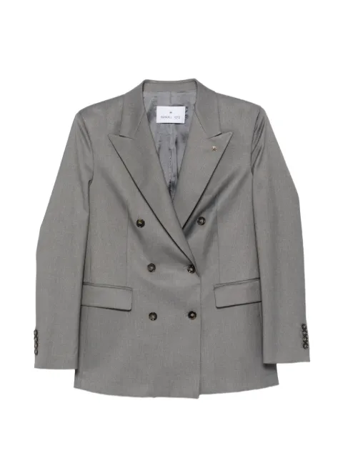 Manuel Ritz double-breasted peaked-lapels jacket