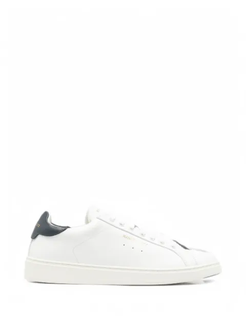 Manuel Ritz logo-print leather sneakers