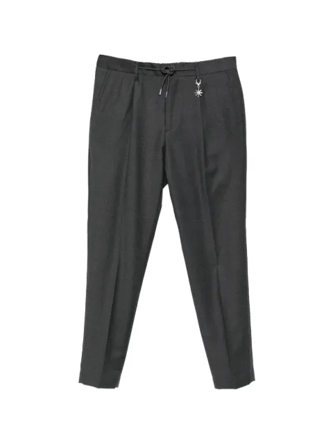 Manuel Ritz pantalon à lien de resserrage