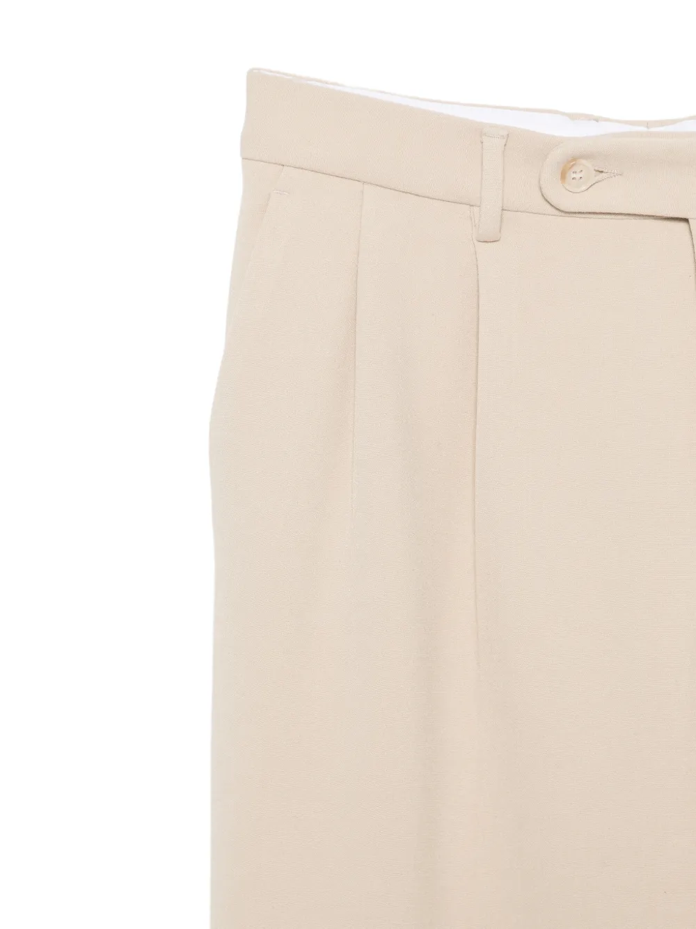 Manuel Ritz double-pleated trousers Beige