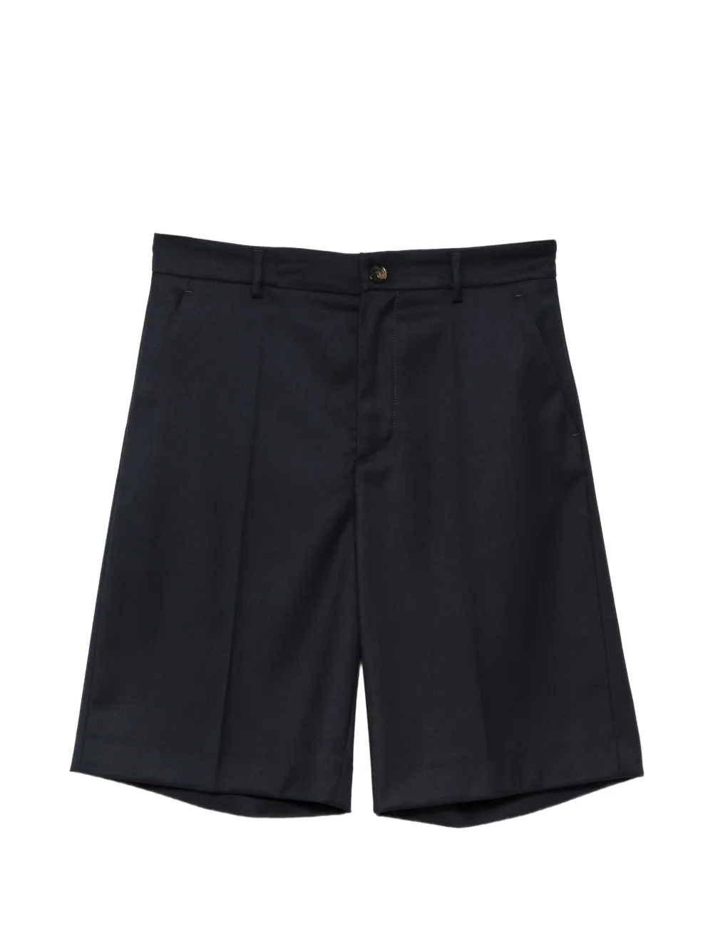 Manuel Ritz pressed-crease tailored shorts - Blu