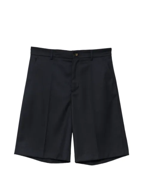Manuel Ritz pressed-crease tailored shorts
