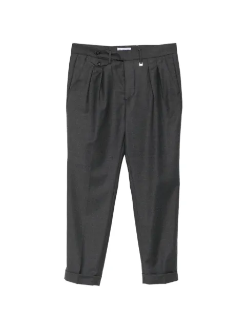 Manuel Ritz Tokyo double-pleat flannel trousers