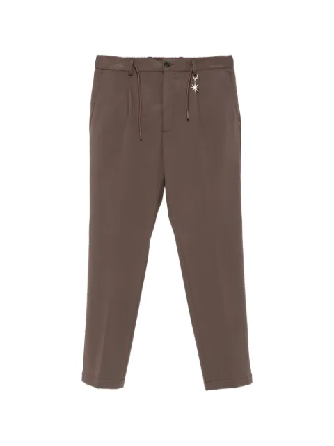 Manuel Ritz Seoul viscose blend twill jersey jogging trousers