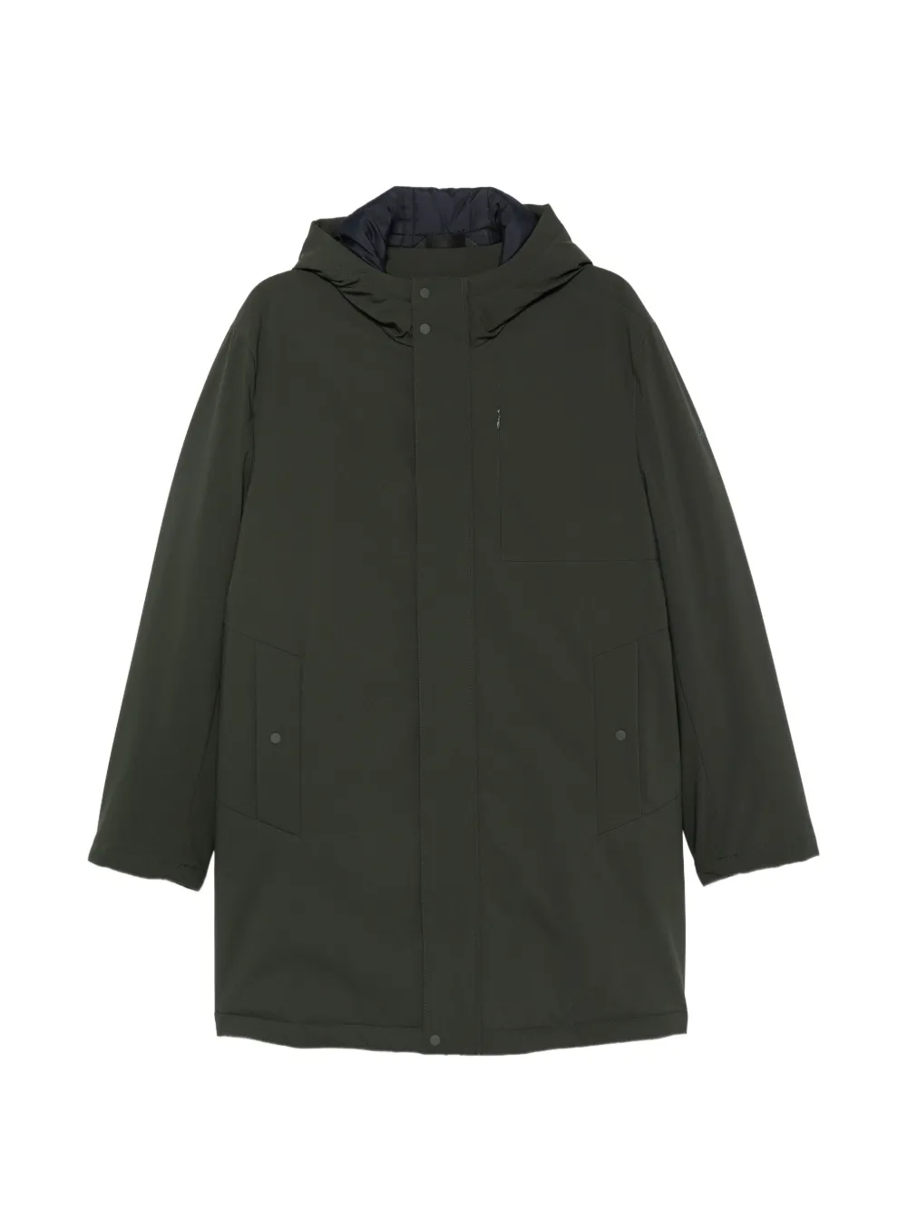 Manuel Ritz hooded technical parka | Green | Image 1