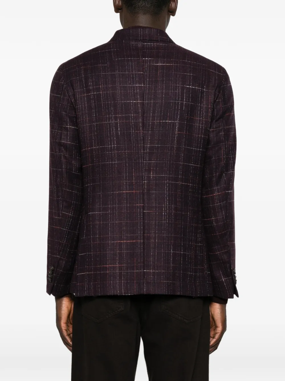 Manuel Ritz Bouclé blazer Paars