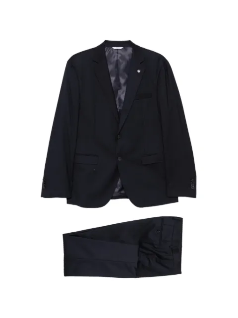Manuel Ritz slim-fit twill suit