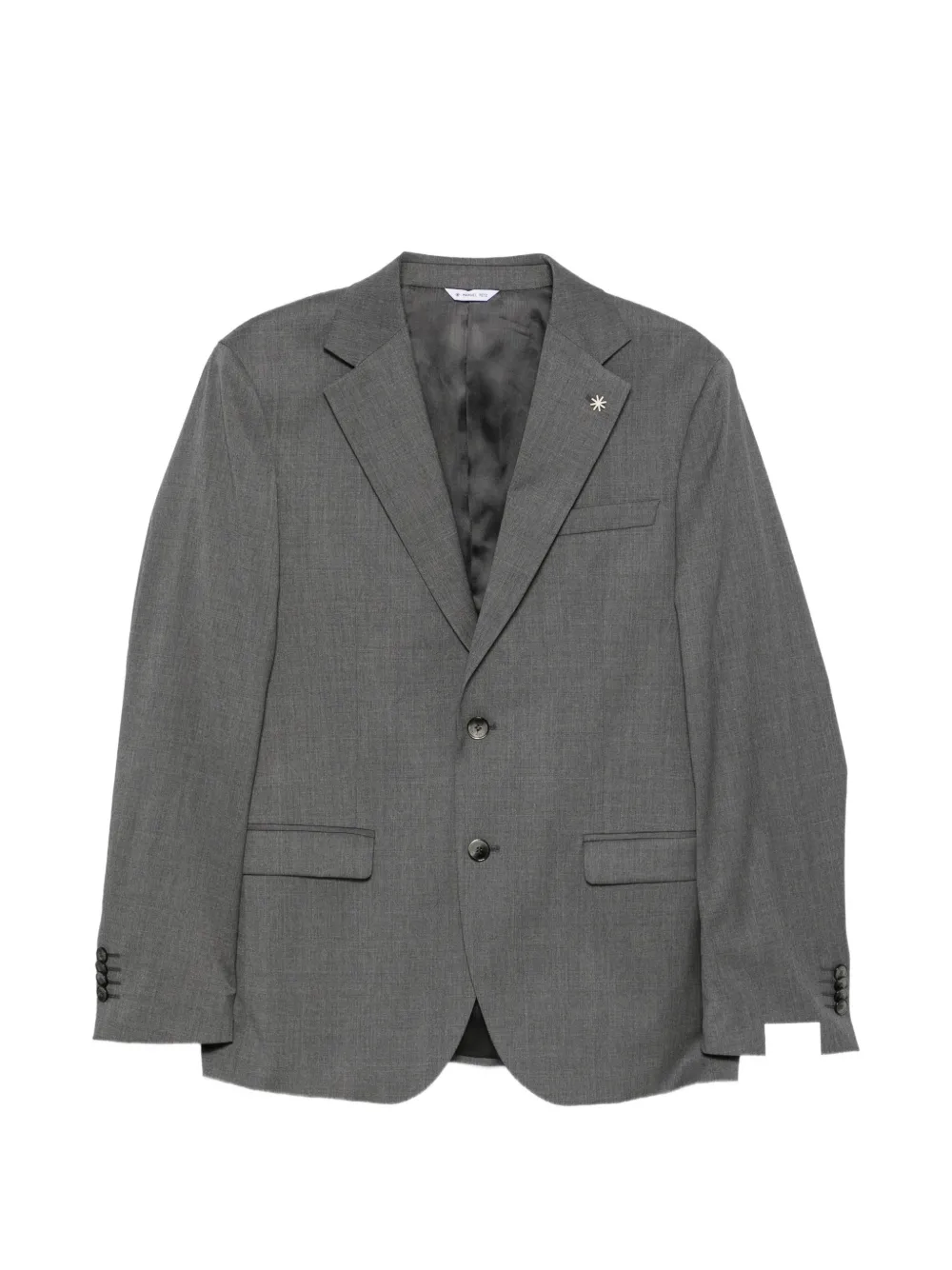 Manuel Ritz single-breasted suit - Grigio