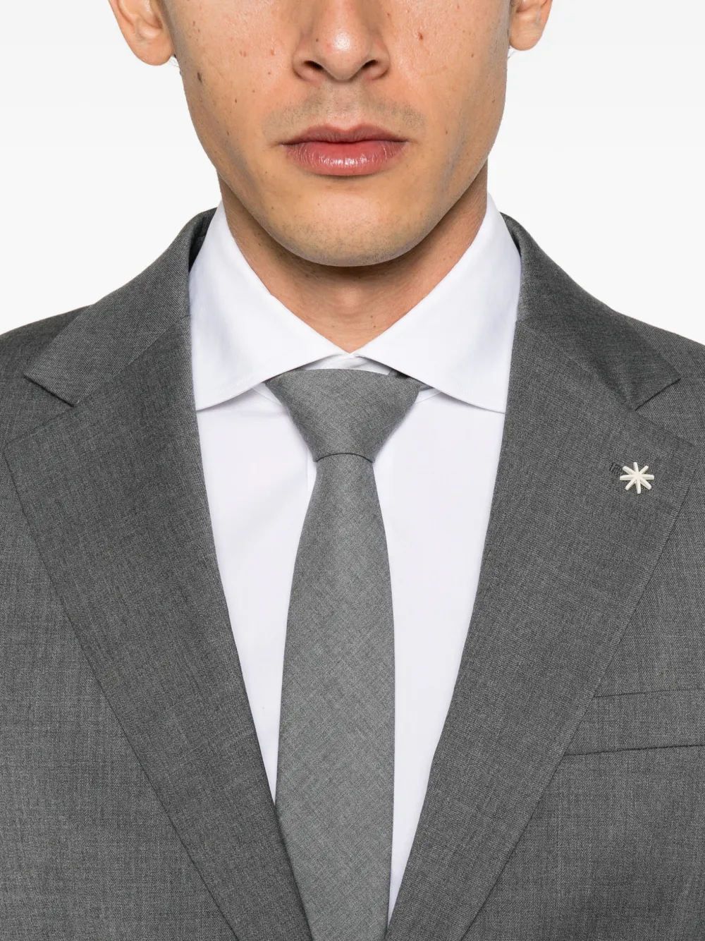 Manuel Ritz single-breasted suit Grijs