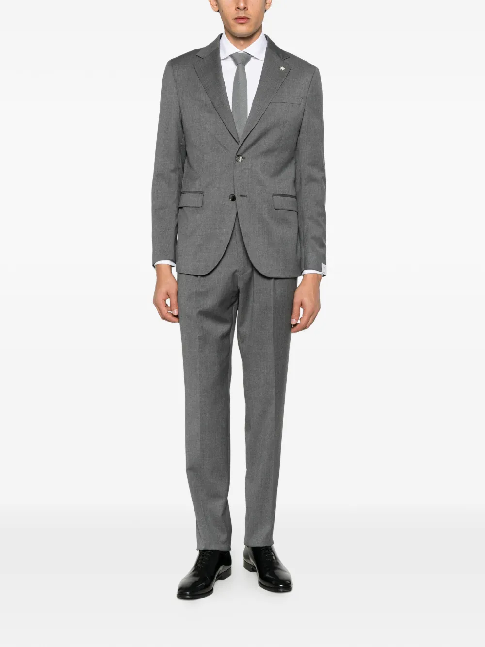 Manuel Ritz single-breasted suit Grijs
