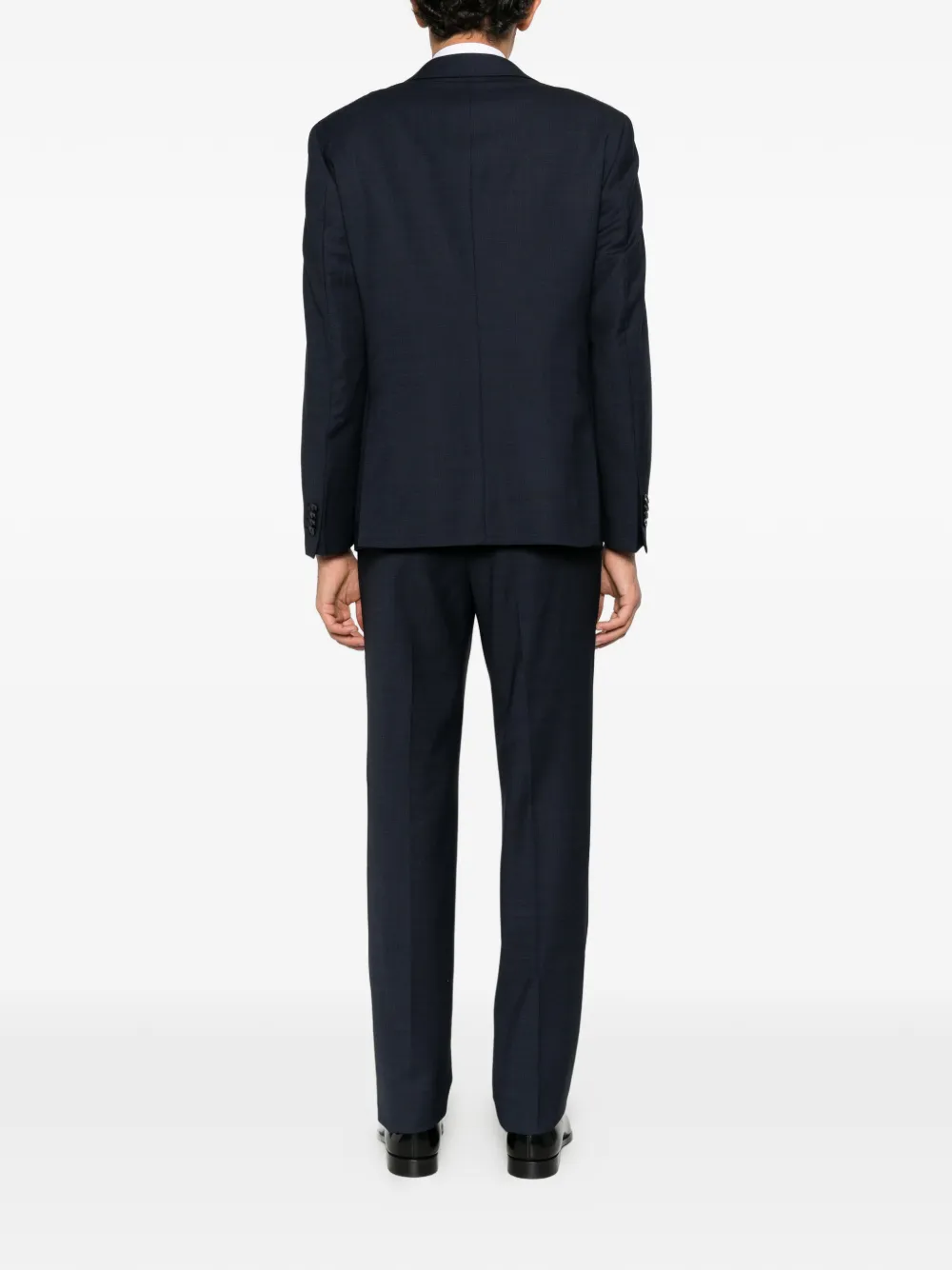 Manuel Ritz single-breasted suit Blauw