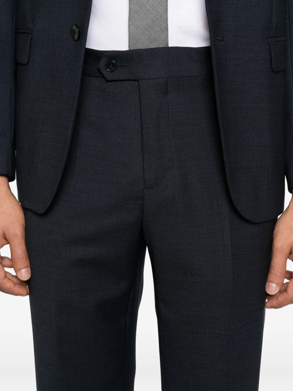 Manuel Ritz single-breasted suit Blauw