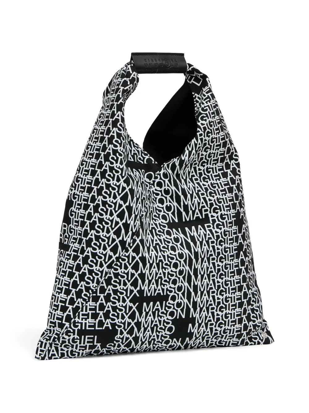 MM6 Maison Margiela Japanese Logo-print Handbag in Black, view 5
