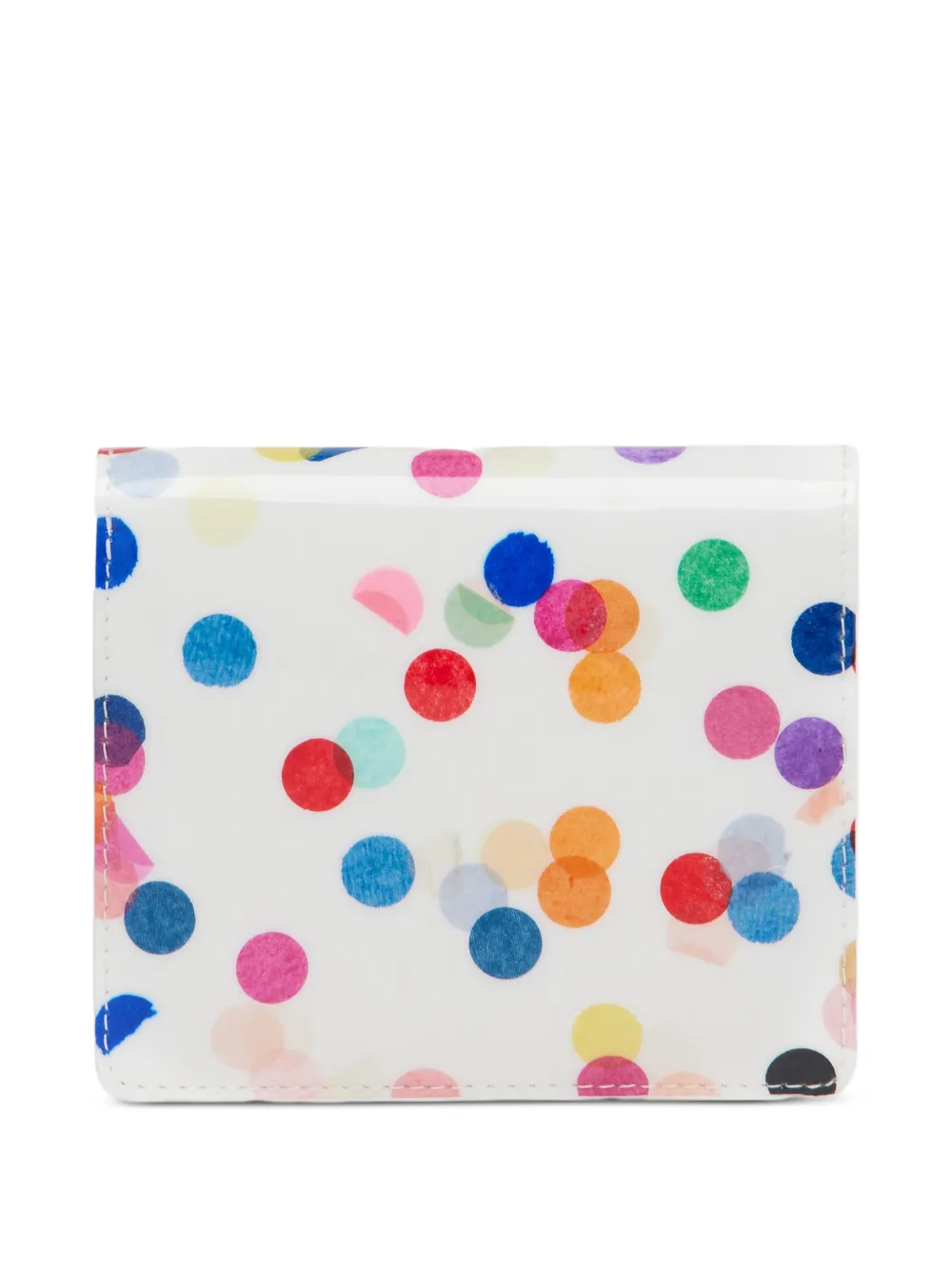 Maison Margiela Portemonnee met confettiprint Wit