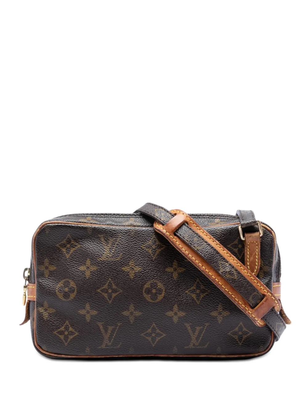 Louis Vuitton Pre-Owned 2001 Monogram Pochette Marly Bandouliere crossbody bag - Marrone