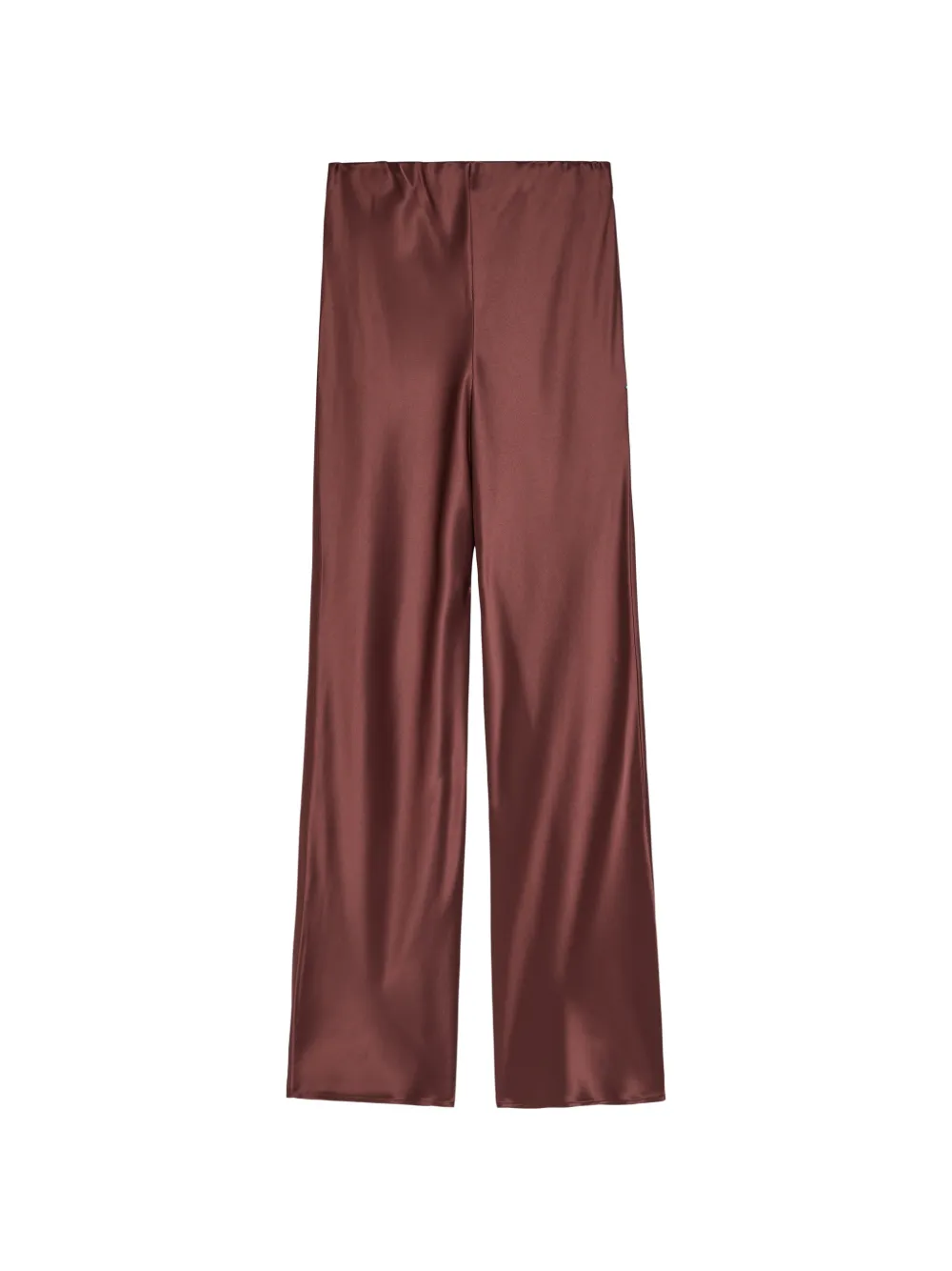 Shona Joy Savanna satin-finish trousers - Marrone