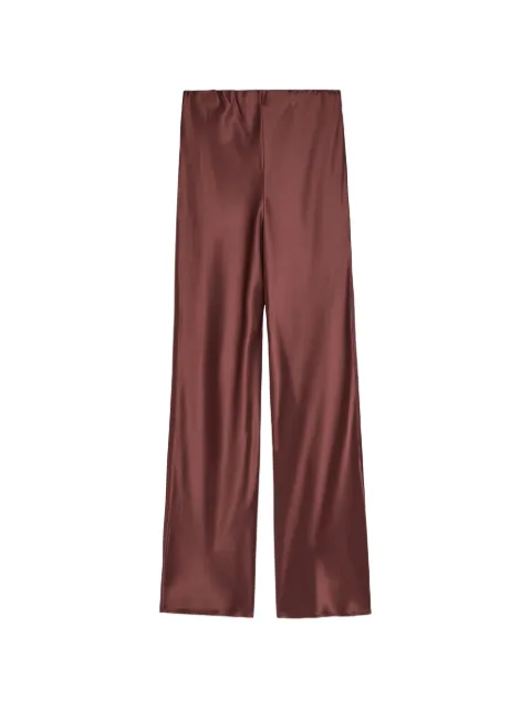 Shona Joy Savanna satin-finish trousers