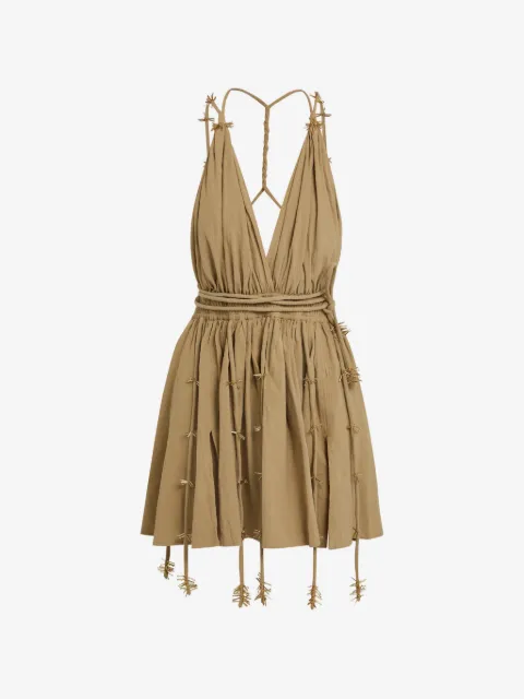 Caravana Jalate Artisana fringed mini dress