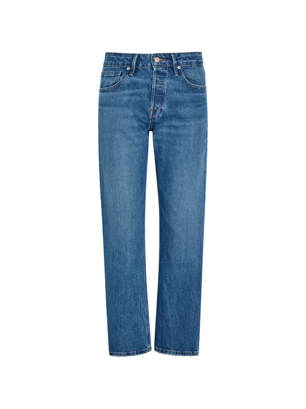 Good American faded straight-leg jeans - Blu