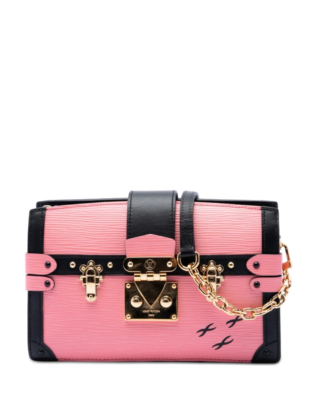 Louis Vuitton Pre-Owned 2018 Epi Trunk Clutch crossbody bag - Nero