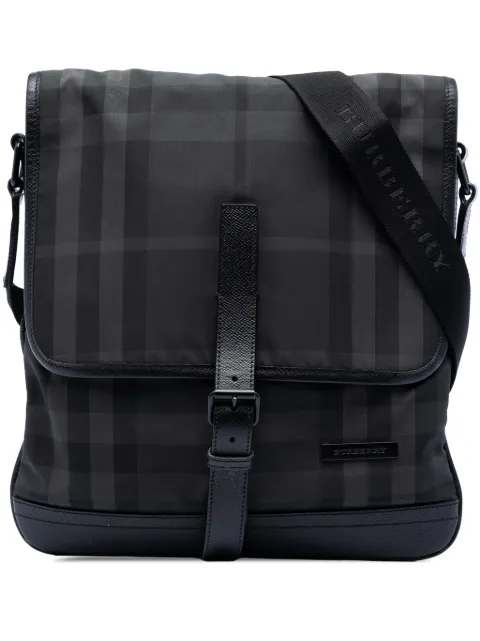 Burberry Pre-Owned 2000-2017 Smoke Check Nylon Messenger Bag crossbody bag