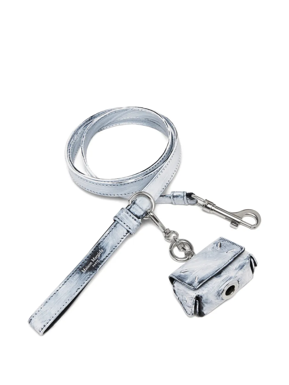 Maison Margiela Four Stitches sleutelhanger Blauw