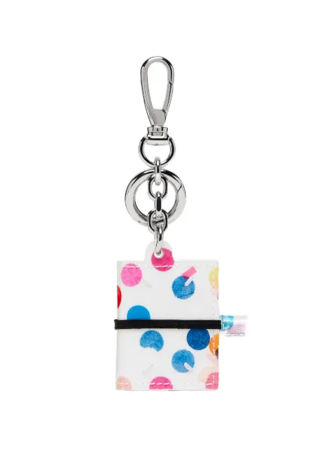 Maison Margiela mini Book confetti-print keyring