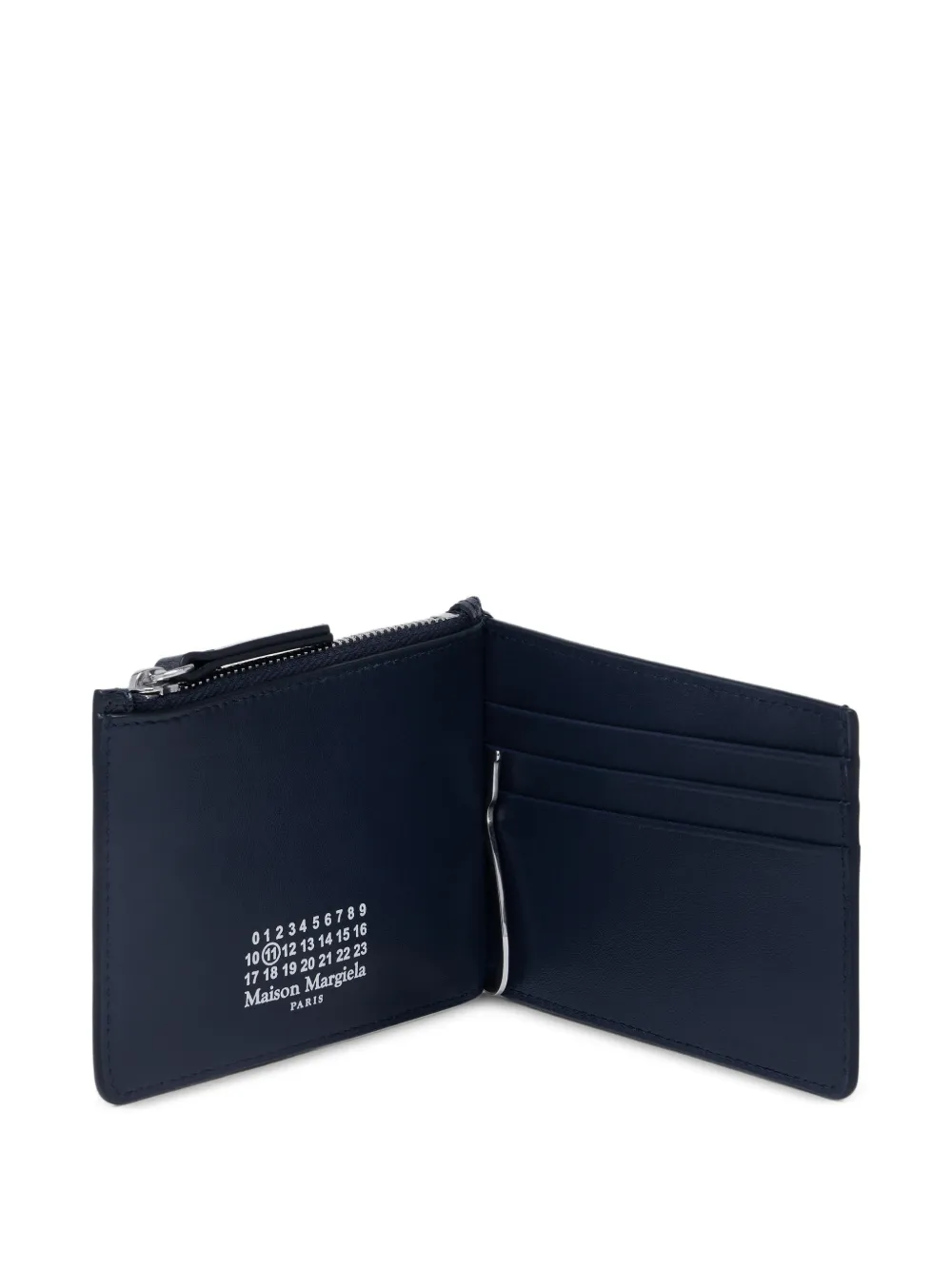 Maison Margiela Pincer portemonnee met vier stiksels Blauw