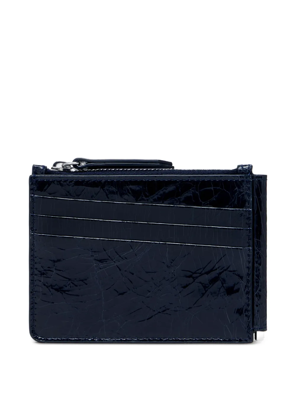 Maison Margiela Pincer portemonnee met vier stiksels Blauw