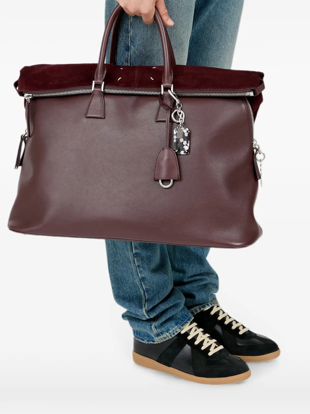 Maison Margiela Kleine sleutelhanger Zwart
