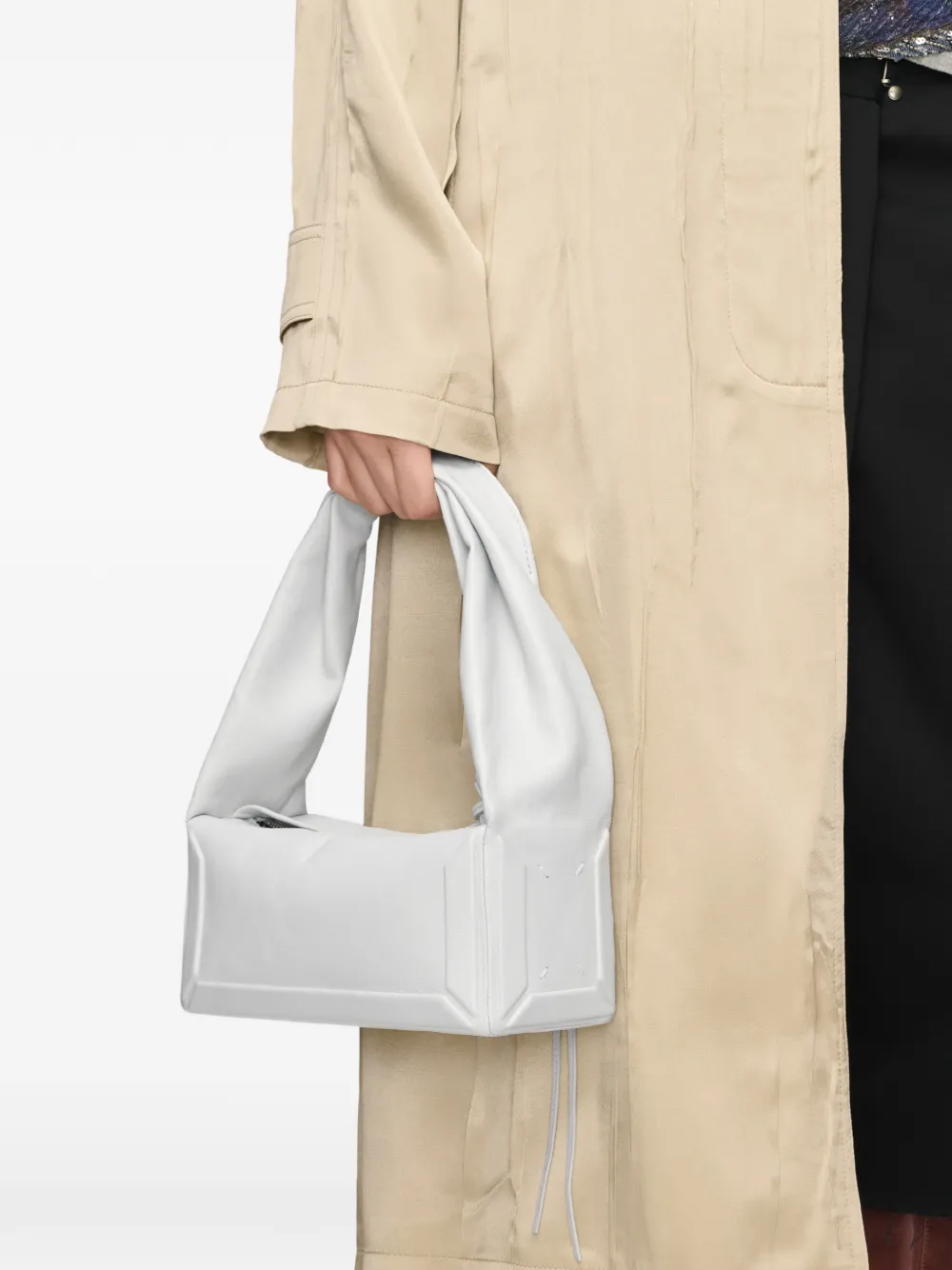 Maison Margiela Kleine Box Bag East West tas Grijs