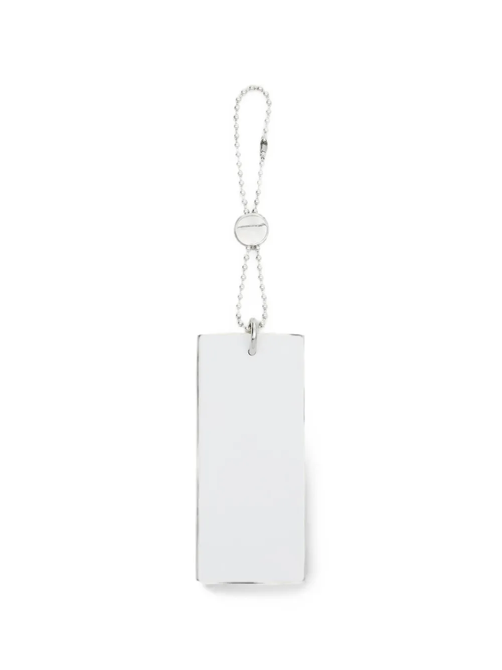 MM6 Maison Margiela Sleutelhanger met cijfer label Wit