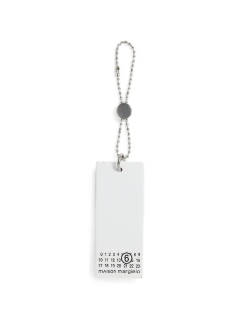 MM6 Maison Margiela Numeric tag keyring
