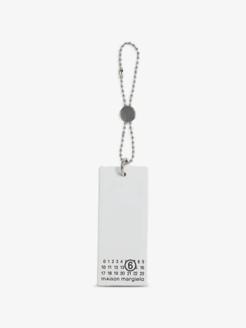 MM6 Maison Margiela Numeric tag keyring