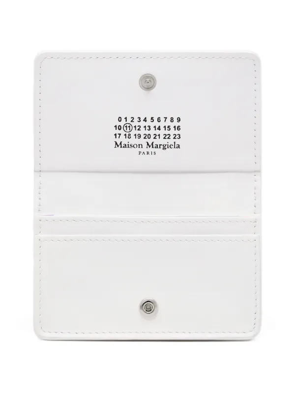 ス*送様 Maison margielaホワイト　マネークリップ Maison Margiela Clip Card Holder | White | FARFETCH