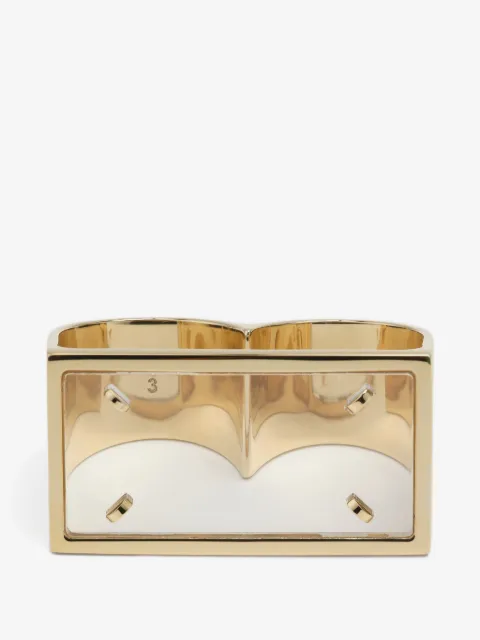 Maison Margiela anillo de sello Four Stitches