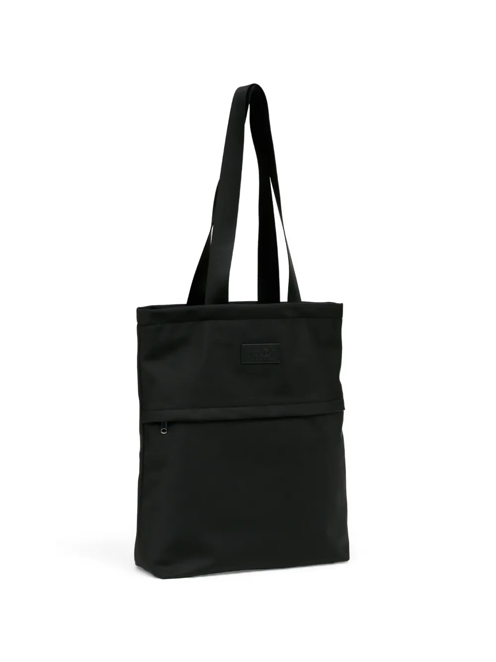 MM6 Maison Margiela shopper met ritszak en logopatch Zwart