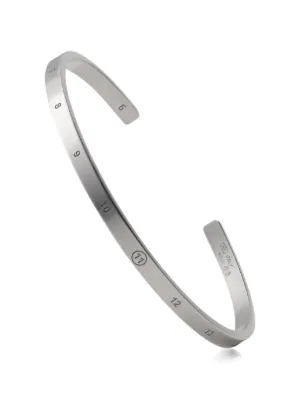 Rick Owens logo-engraved Brushed Bracelet | Silver | FARFETCH GE
