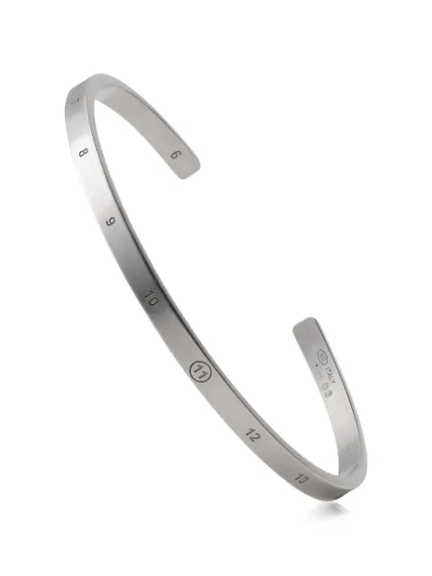 Maison Margiela Number Reference cuff bracelet