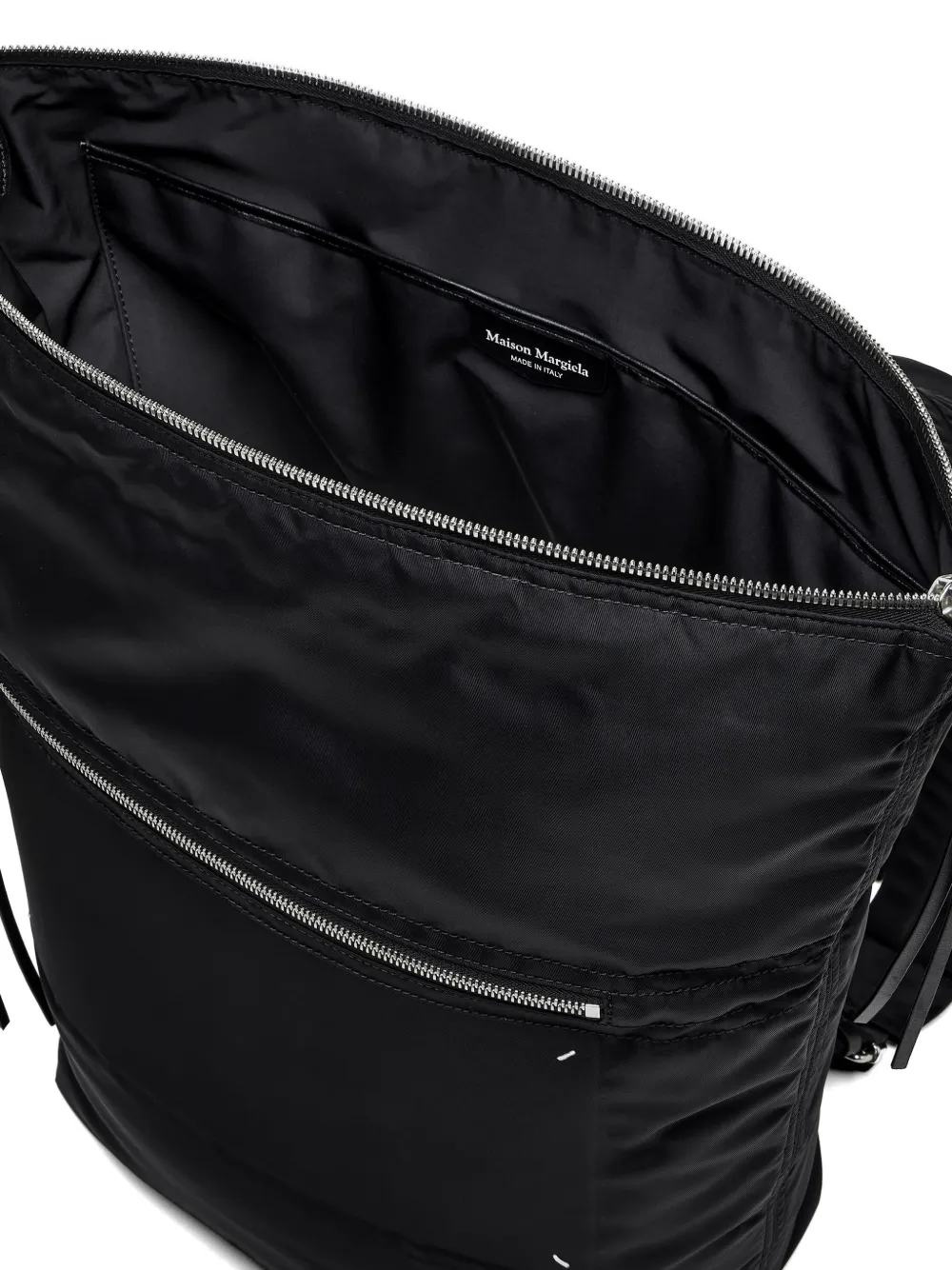 Maison Margiela Rugzak met rits Zwart