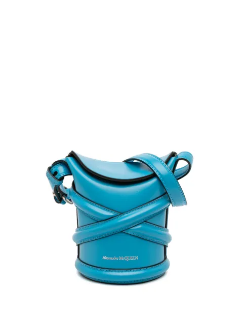 Alexander McQueen Pre-Owned 2021-2025 Calfskin The Curve bucket bag