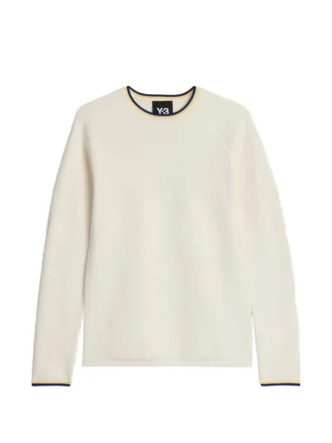 Y-3 x Wales Bonner raglan-sleeve sweater