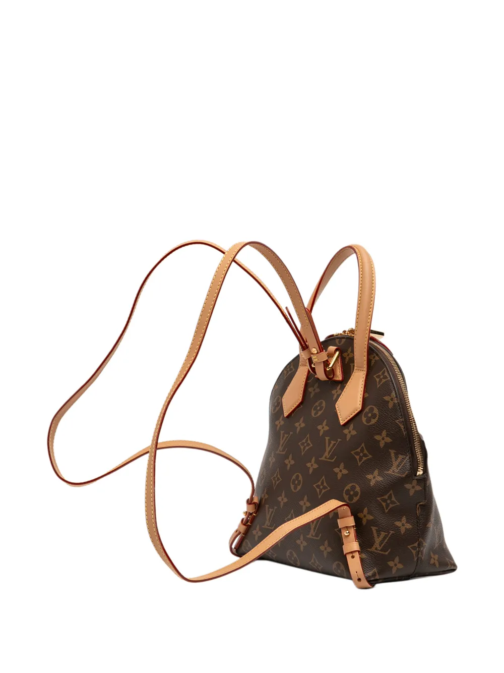 Louis Vuitton Pre-owned 2019 Monogram Moon Backpack in Brown, view 3