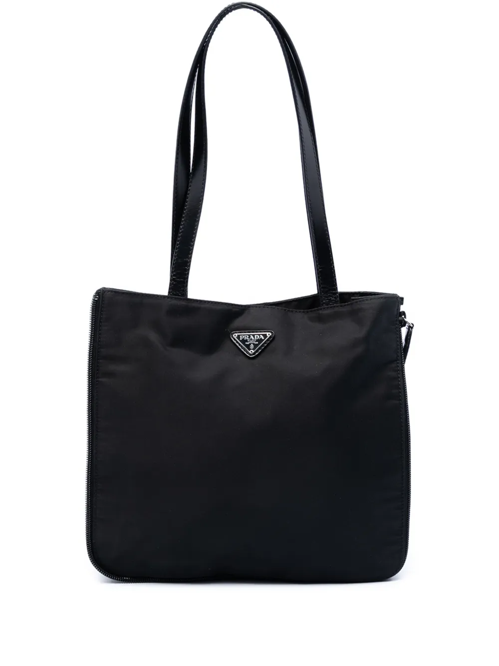 Prada Pre-Owned 2000-2013 Tessuto Zip Around tote bag - Nero