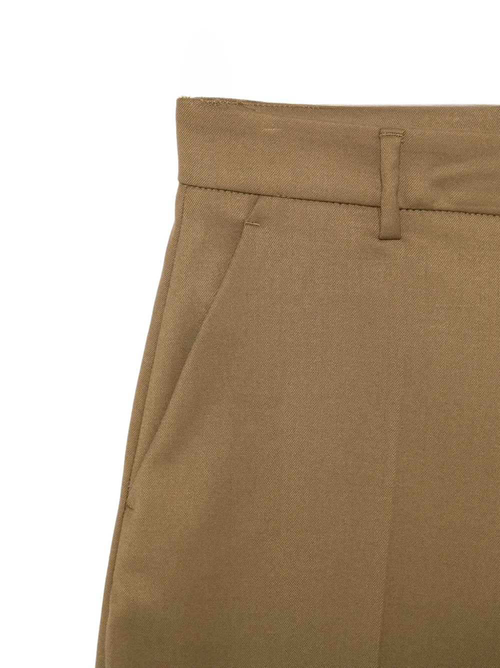 Manuel Ritz belt-loop shorts Groen