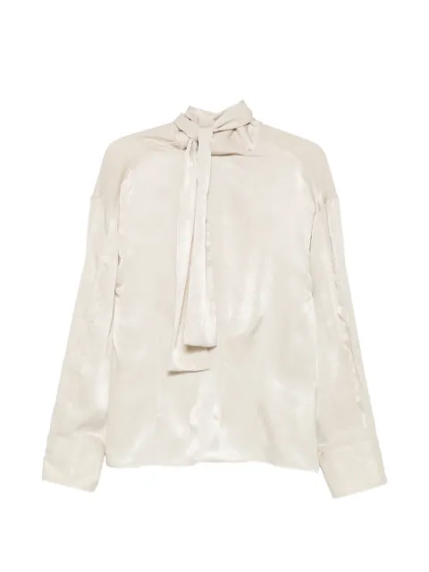 Manuel Ritz bow-tie shirt